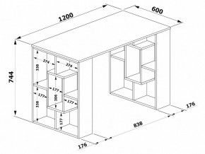 Стол письменный СПм-15 в Салехарде - salekhard.mebel24.online | фото 3