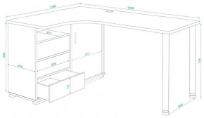 Стол письменный СР-145СМ в Салехарде - salekhard.mebel24.online | фото 2