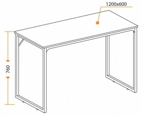 Стол письменный WD-08 в Салехарде - salekhard.mebel24.online | фото 6