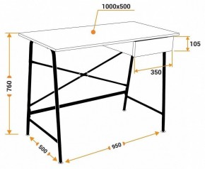 Стол письменный WD-12 в Салехарде - salekhard.mebel24.online | фото 10