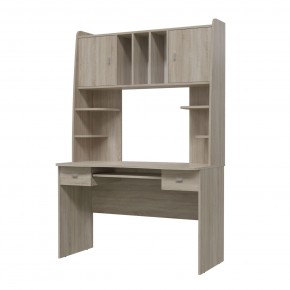 БЕТА Стол рабочий (дуб сонома) в Салехарде - salekhard.mebel24.online | фото 1