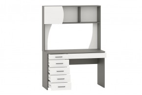 Стол рабочий СИГМА (графит/белый) в Салехарде - salekhard.mebel24.online | фото 2