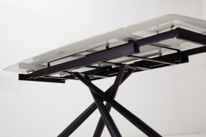 Стол RIVOLI 140 GLOSS LUXURY PANDORA SOLID CERAMIC / BLACK, ®DISAUR в Салехарде - salekhard.mebel24.online | фото 3