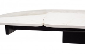 Стол RIVOLI 140 GLOSS LUXURY PANDORA SOLID CERAMIC / BLACK, ®DISAUR в Салехарде - salekhard.mebel24.online | фото 4