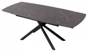 Стол RIVOLI 140 MATT BLACK MARBLE SOLID CERAMIC / BLACK, ®DISAUR в Салехарде - salekhard.mebel24.online | фото 3