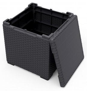Стол с функцией хранения Виго (Vigo storage box) графит в Салехарде - salekhard.mebel24.online | фото 3
