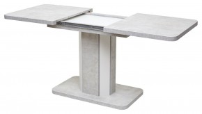 Стол STORK 120 Белый бетон/ Белый М-City в Салехарде - salekhard.mebel24.online | фото 5