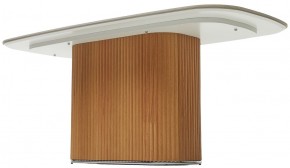 Стол TAMPA 180 цвет БЕЛЫЙ МРАМОР M326, керамика / Каркас OAK, ®DISAUR в Салехарде - salekhard.mebel24.online | фото 8