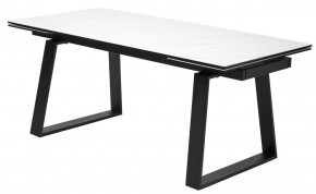 Стол VASTO 180 MARBLES KL-99 Белый мрамор матовый, итальянская керамика/ черный каркас, ®DISAUR в Салехарде - salekhard.mebel24.online | фото 4
