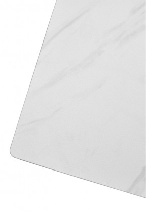 Стол VASTO 180 MARBLES KL-99 Белый мрамор матовый, итальянская керамика/ черный каркас, ®DISAUR в Салехарде - salekhard.mebel24.online | фото 7