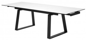 Стол VASTO 180 MARBLES KL-99 Белый мрамор матовый, итальянская керамика/ черный каркас, ®DISAUR в Салехарде - salekhard.mebel24.online | фото 9