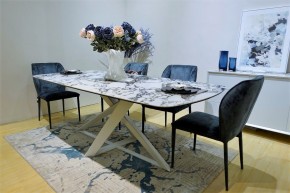Стол VICENZA 220 BULGARI WHITE, керамика / белый, ®DISAUR в Салехарде - salekhard.mebel24.online | фото 12