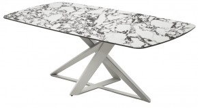 Стол VICENZA 220 BULGARI WHITE, керамика / белый, ®DISAUR в Салехарде - salekhard.mebel24.online | фото 9