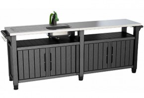 Столик для барбекю 415 Л (Unity Chef 415 L) графит в Салехарде - salekhard.mebel24.online | фото 3