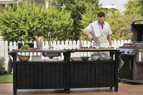 Столик для барбекю 415 Л (Unity Chef 415 L) графит в Салехарде - salekhard.mebel24.online | фото 4
