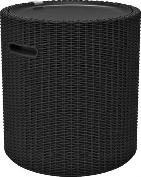 Столик-холодильник Кул-Стул (Cool stool) графит в Салехарде - salekhard.mebel24.online | фото 2
