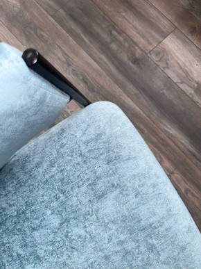 Стул ДИЛЛ, цвет RAIN 7 бриз, велюр / черный каркас М-City в Салехарде - salekhard.mebel24.online | фото 4