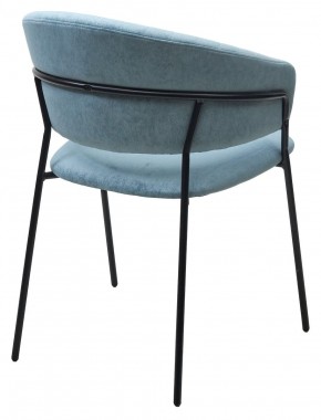 Стул ГЕММА, цвет RAIN 7 breeze, велюр / черный каркас М-City в Салехарде - salekhard.mebel24.online | фото 5