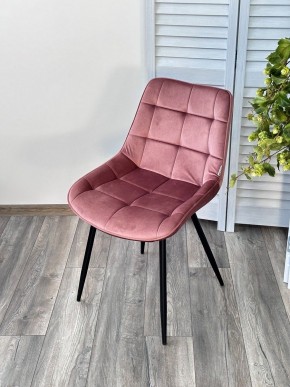 Стул MIAMI G062-23 пепел розы, велюр / черный каркас М-City в Салехарде - salekhard.mebel24.online | фото 4