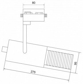 Светильник на штанге Elektrostandard Forema a060612 в Салехарде - salekhard.mebel24.online | фото 3