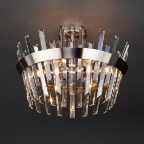 Светильник на штанге TK Lighting Steccato 10111/5 сатин-никель/прозрачный хрусталь Strotskis в Салехарде - salekhard.mebel24.online | фото 3