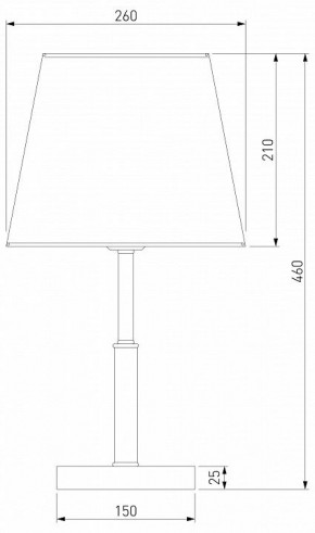 Торшер Eurosvet Ozark 01155/1 латунь в Салехарде - salekhard.mebel24.online | фото 3