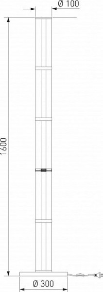 Торшер Eurosvet Stark 80537/1 латунь в Салехарде - salekhard.mebel24.online | фото 5