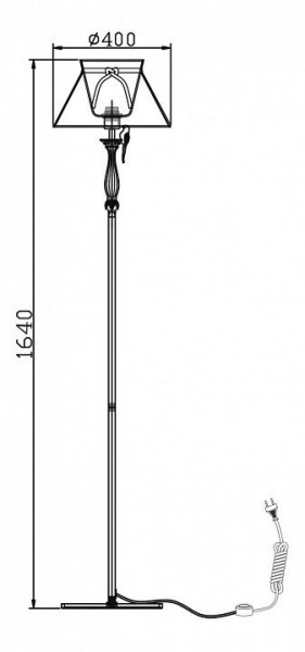 Торшер Maytoni Bird ARM013-22-W в Салехарде - salekhard.mebel24.online | фото 8