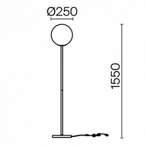 Торшер Maytoni Ring MOD013FL-01BS в Салехарде - salekhard.mebel24.online | фото 4