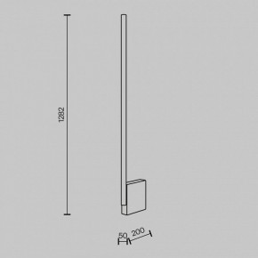 Торшер Maytoni Solid MOD277FL-L24GR3K в Салехарде - salekhard.mebel24.online | фото 3