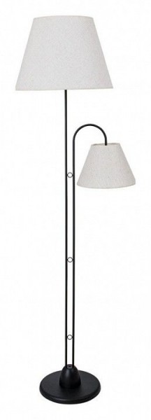 Торшер с подсветкой Arte Lamp Alea A5068PN-2BK в Салехарде - salekhard.mebel24.online | фото