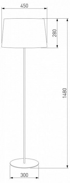 Торшер TK Lighting Maja 2919 Maja в Салехарде - salekhard.mebel24.online | фото 2