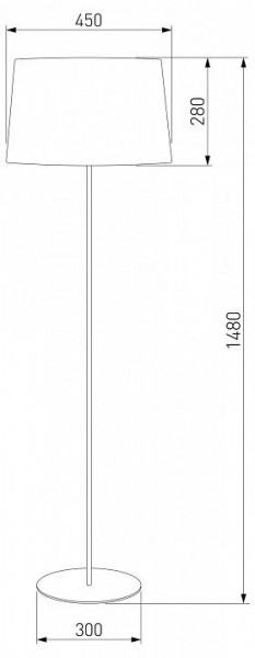 Торшер TK Lighting Maja 2920 Maja Black в Салехарде - salekhard.mebel24.online | фото 2