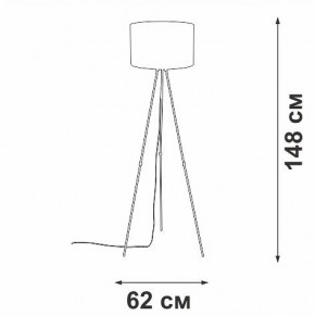Торшер Vitaluce V2880 V2880-1/1P в Салехарде - salekhard.mebel24.online | фото 4
