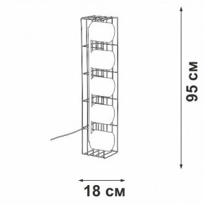 Торшер Vitaluce V3019 V3019-1/5P в Салехарде - salekhard.mebel24.online | фото 4