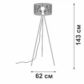 Торшер Vitaluce V3099 V3099-1/1P в Салехарде - salekhard.mebel24.online | фото 4