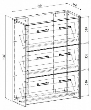 Тумба для обуви Агата АТ-1 в Салехарде - salekhard.mebel24.online | фото 4