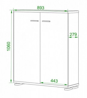 Тумба Домино нельсон ПУ-50-3 в Салехарде - salekhard.mebel24.online | фото 2