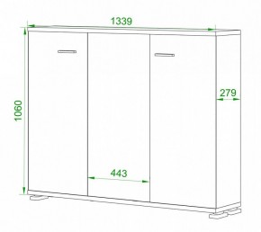 Тумба Домино нельсон ПУ-60-4 в Салехарде - salekhard.mebel24.online | фото 2