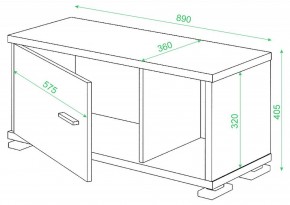 Тумба комбинированная Домино нельсон СБ-30/1 в Салехарде - salekhard.mebel24.online | фото 2