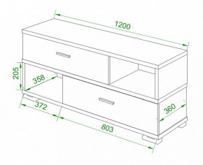 Тумба комбинированная Домино нельсон СБ-40/2 в Салехарде - salekhard.mebel24.online | фото 2