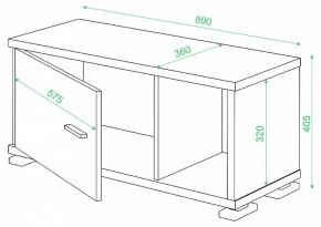 Тумба комбинированная Домино СБ-30/1 в Салехарде - salekhard.mebel24.online | фото 3