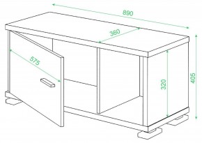Тумба комбинированная СБ-30/1 в Салехарде - salekhard.mebel24.online | фото 2