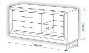 Тумба под ТВ Нобиле КА120 в Салехарде - salekhard.mebel24.online | фото 2