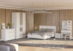 АДЕЛИНА Тумба прикроватная (белый рамух) в Салехарде - salekhard.mebel24.online | фото 3