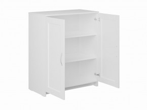 Тумба СИРИУС двухдверная, цвет белый в Салехарде - salekhard.mebel24.online | фото 2
