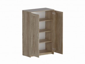 Тумба СИРИУС двухдверная высокая, цвет Дуб Сонома в Салехарде - salekhard.mebel24.online | фото 3