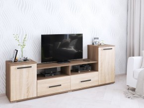 Тумба ТВ Парус-2 ясень шимо/дуб сонома в Салехарде - salekhard.mebel24.online | фото