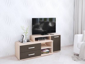 Тумба ТВ Парус-3 венге/дуб молочный в Салехарде - salekhard.mebel24.online | фото