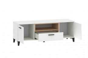Тумба ТВА НМ 013.43 "Bergen" (Белый/Дуб бунратти) в Салехарде - salekhard.mebel24.online | фото 2